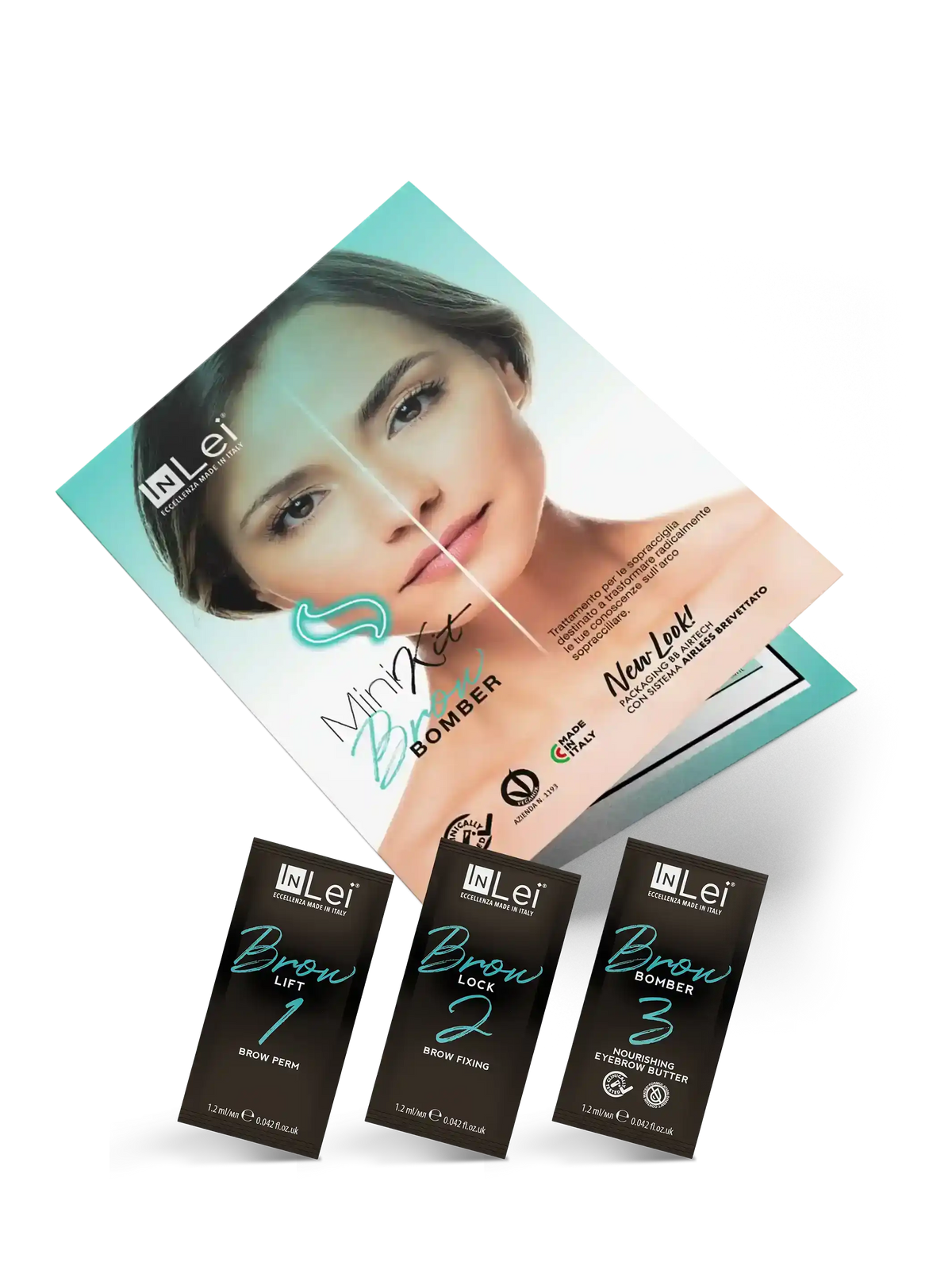Brow Bomber® – 3-Step Sachet Set – 3 × 1.2 ml