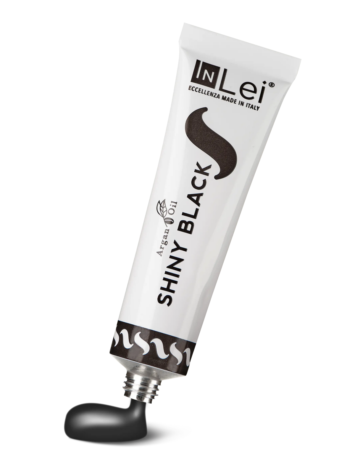 InLei® Shiny Black – Tinte e Zezë për Qerpikë dhe Vetulla, 15 ml